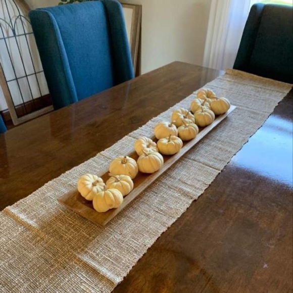 Threshold Ramie Table Basket Runner! 20x90” - Picture 3 of 5